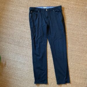 Peter Millar Black pants. Size 38. Excellent condition.
